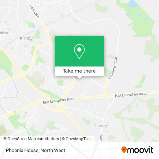 Phoenix House map