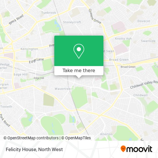Felicity House map