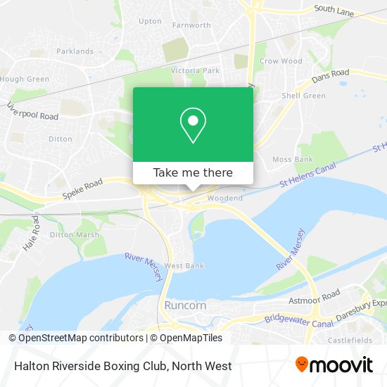 Halton Riverside Boxing Club map