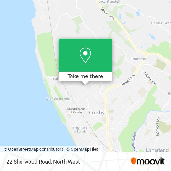 22 Sherwood Road map