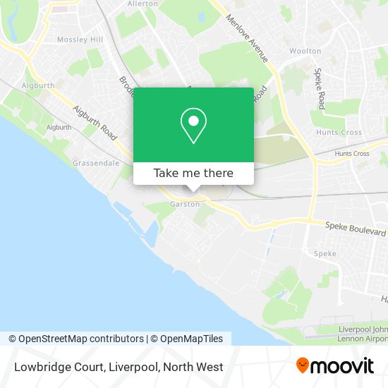 Lowbridge Court, Liverpool map