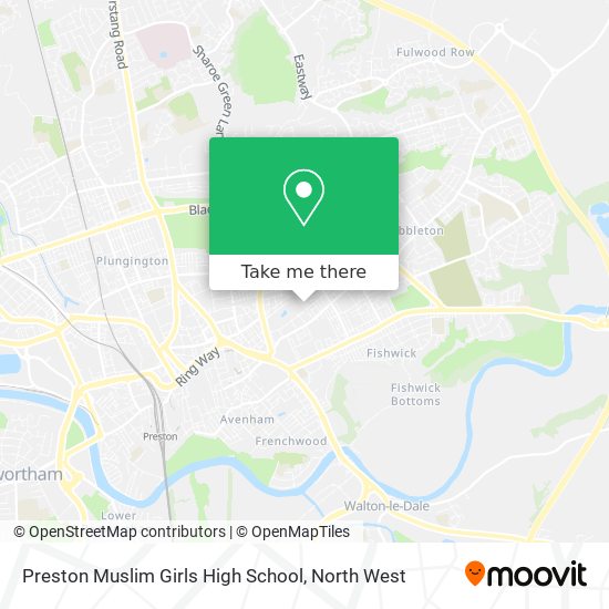 Preston Muslim Girls High School map