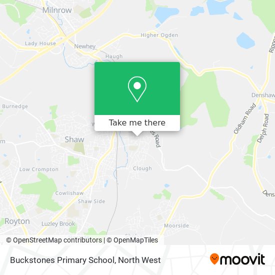 Buckstones Primary School map