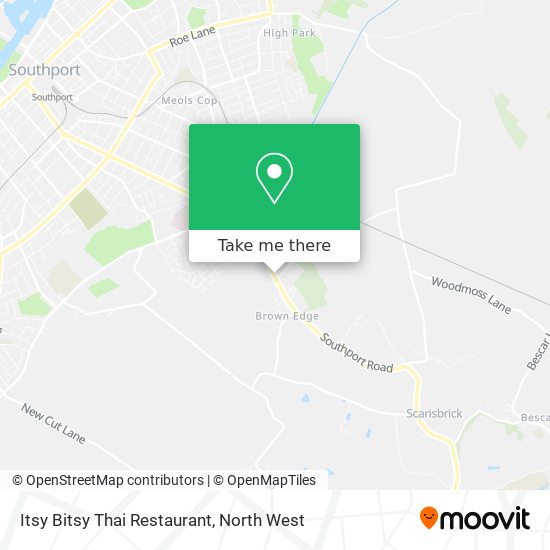 Itsy Bitsy Thai Restaurant map