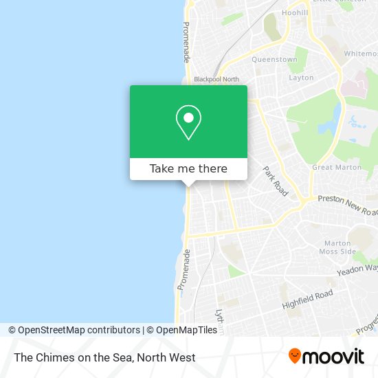 The Chimes on the Sea map