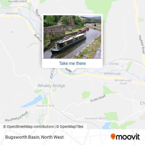 Bugsworth Basin map