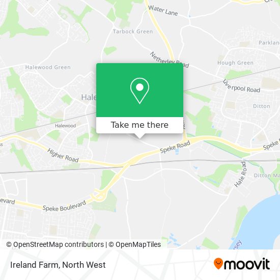 Ireland Farm map