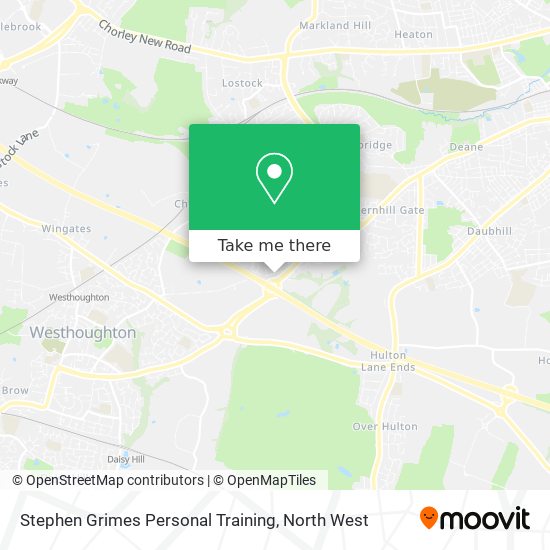 Stephen Grimes Personal Training map