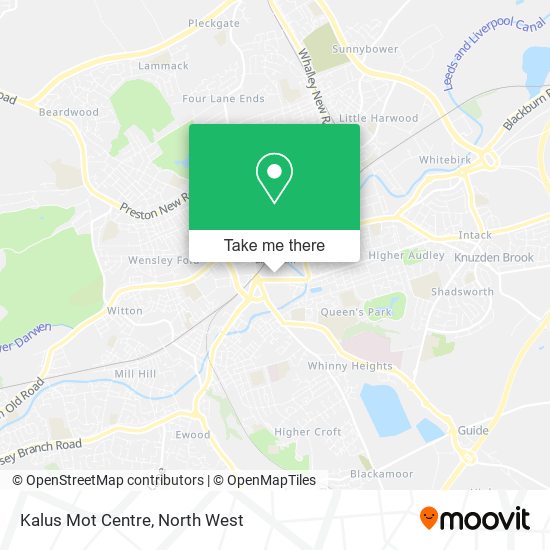 Kalus Mot Centre map