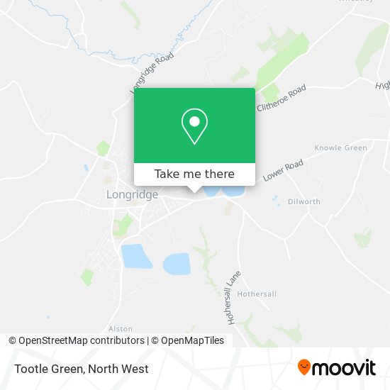 Tootle Green map