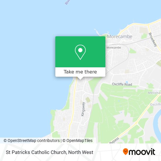 St Patricks Catholic Church map