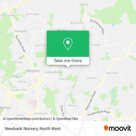Newbank Nursery map
