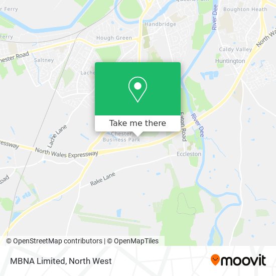 MBNA Limited map