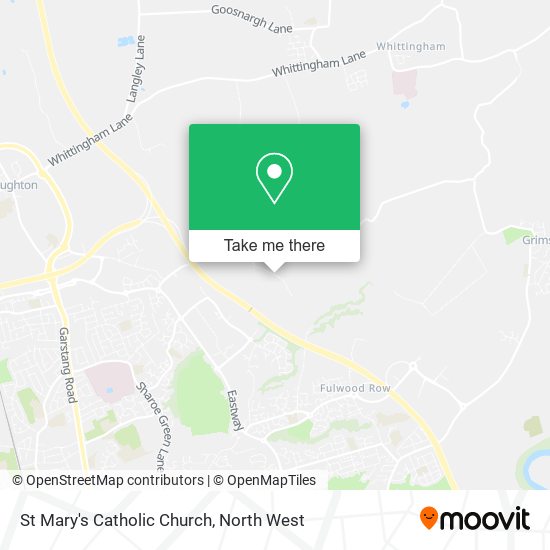 St Mary's Catholic Church map
