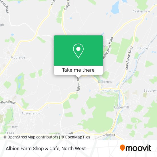 Albion Farm Shop & Cafe map