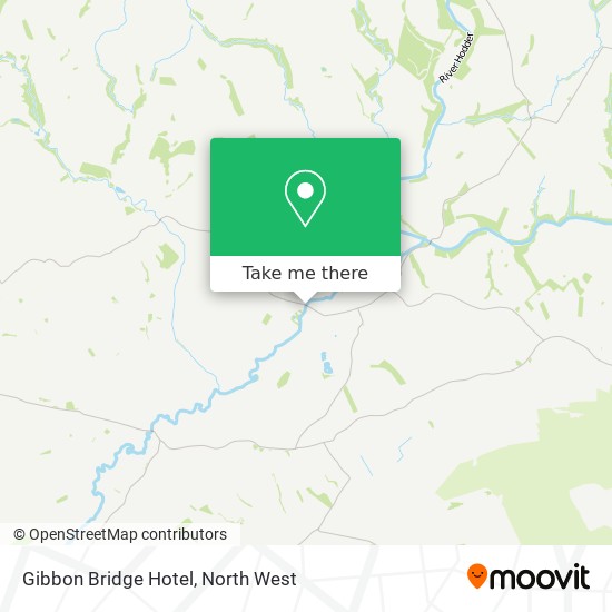 Gibbon Bridge Hotel map