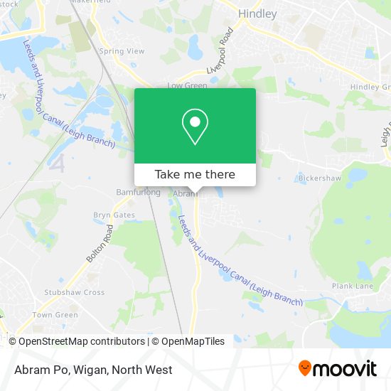 Abram Po, Wigan map