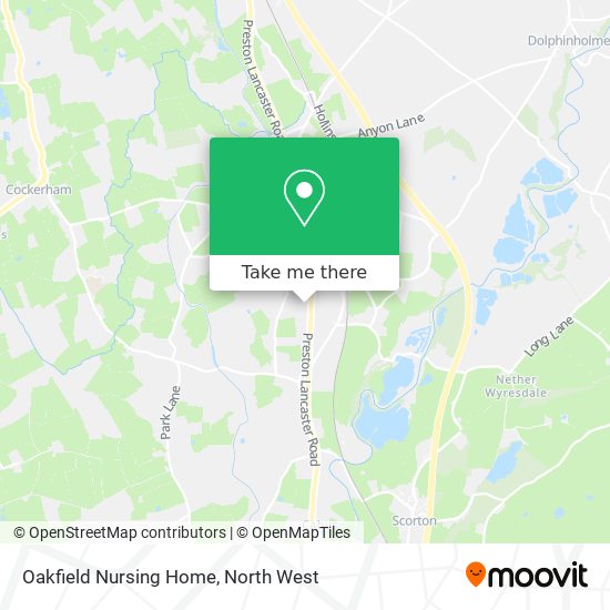 Oakfield Nursing Home map