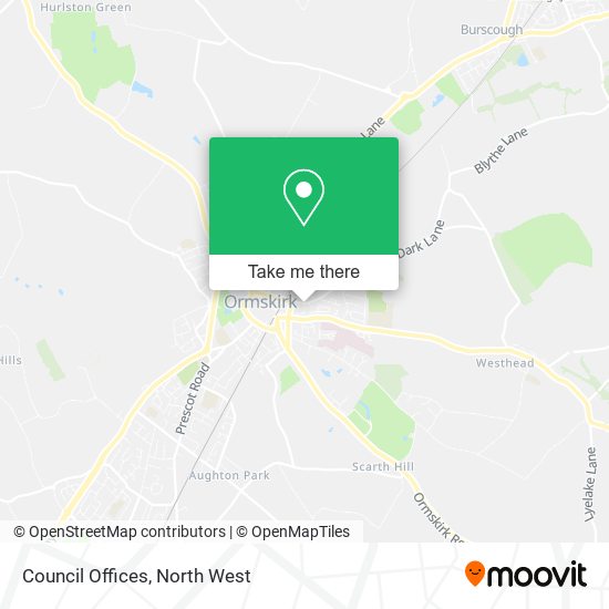 Council Offices map