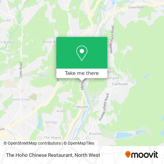 The Hoho Chinese Restaurant map