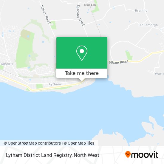 Lytham District Land Registry map