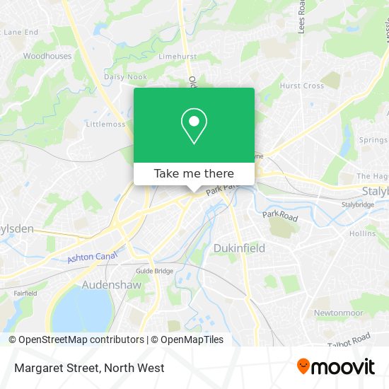 Margaret Street map