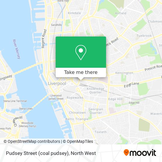 Pudsey Street (coal pudsey) map