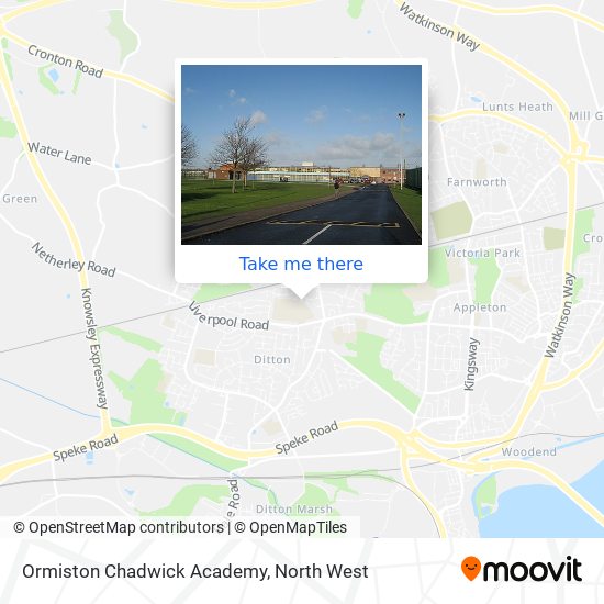 Ormiston Chadwick Academy map