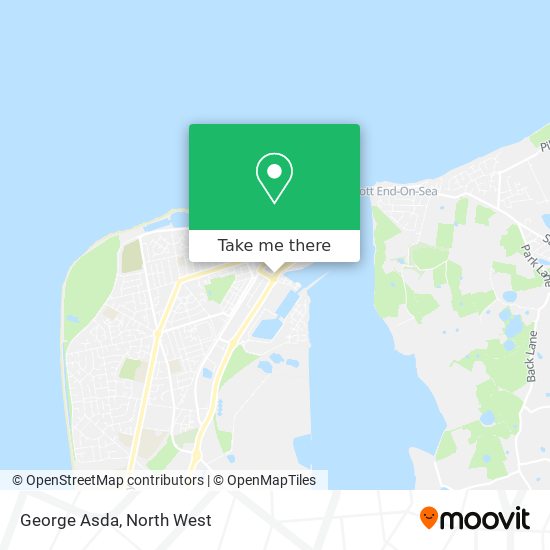 George Asda map