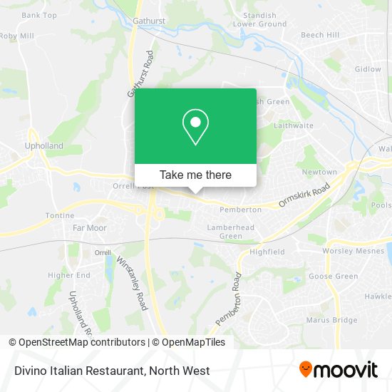 Divino Italian Restaurant map