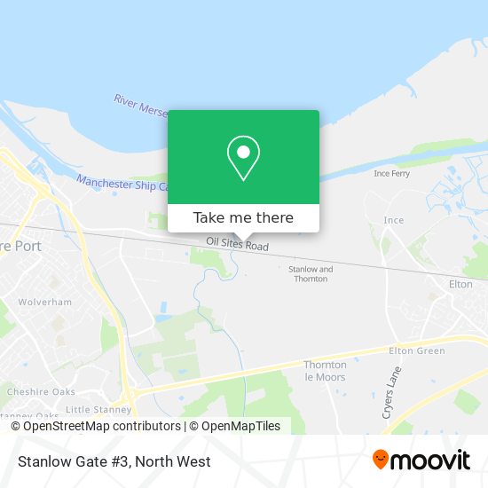 Stanlow Gate #3 map