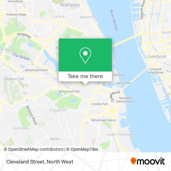 Cleveland Street map