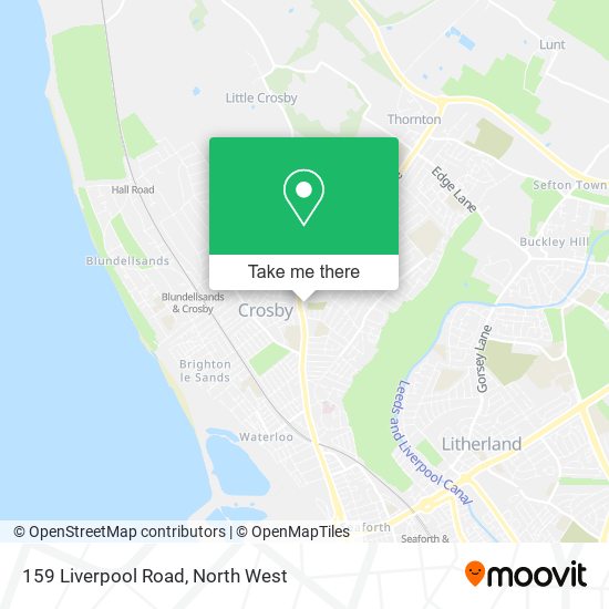 159 Liverpool Road map