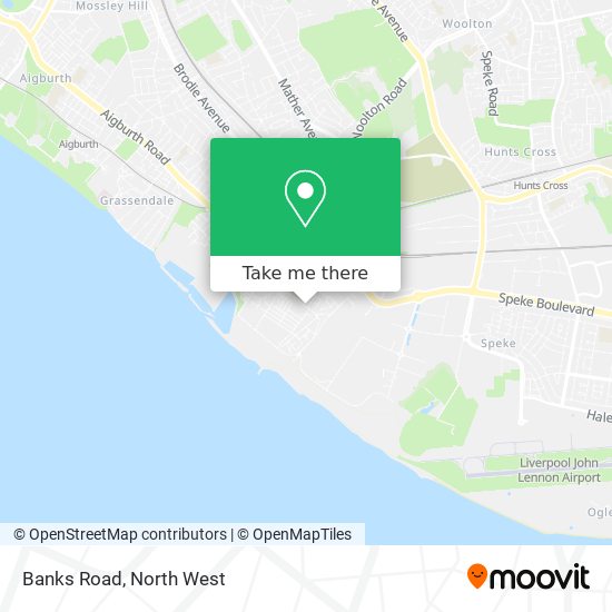 Banks Road map