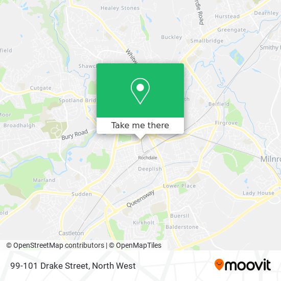 99-101 Drake Street map
