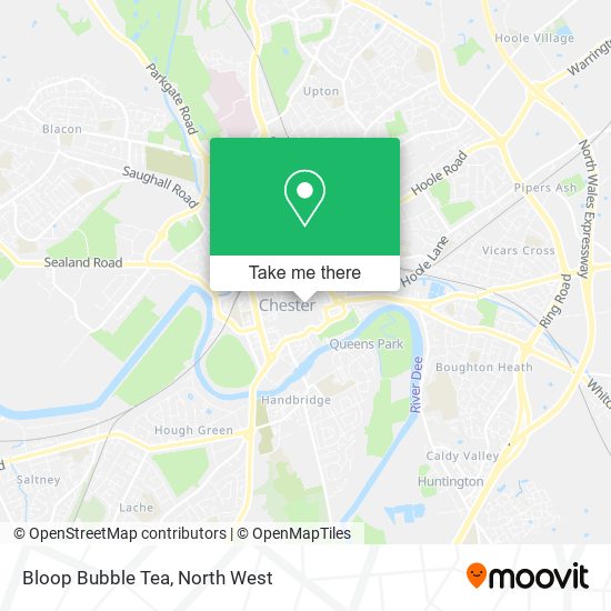 Bloop Bubble Tea map