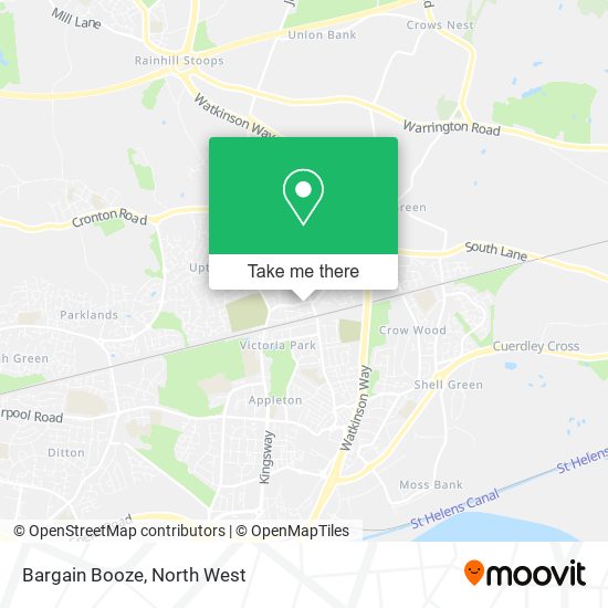 Bargain Booze map