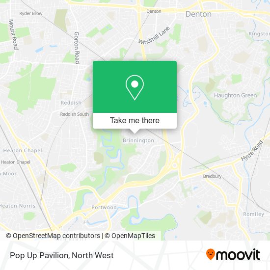Pop Up Pavilion map