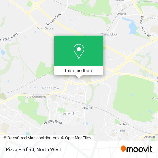 Pizza Perfect map