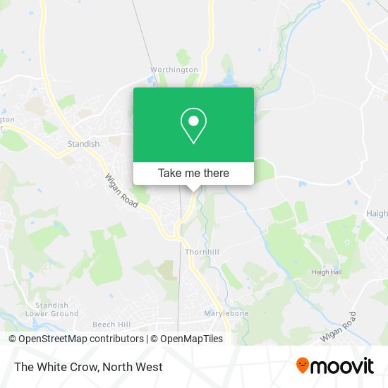 The White Crow map