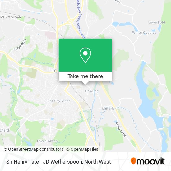 Sir Henry Tate - JD Wetherspoon map