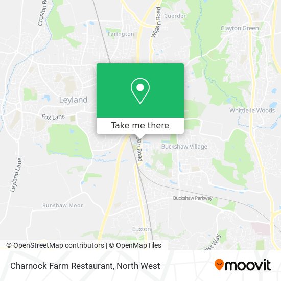 Charnock Farm Restaurant map