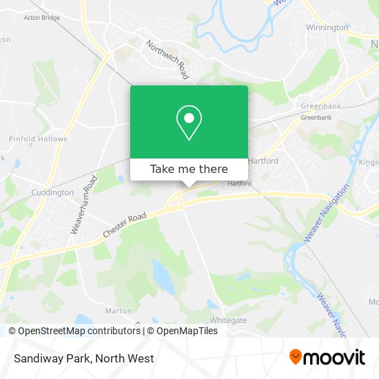 Sandiway Park map