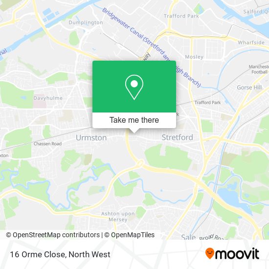 16 Orme Close map