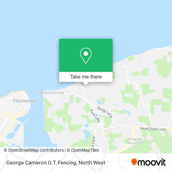 George Cameron G.T. Fencing map