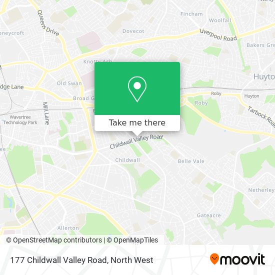 177 Childwall Valley Road map