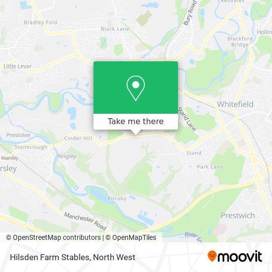 Hilsden Farm Stables map