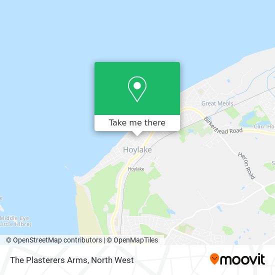 The Plasterers Arms map