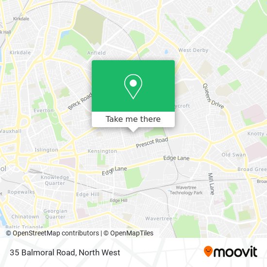 35 Balmoral Road map