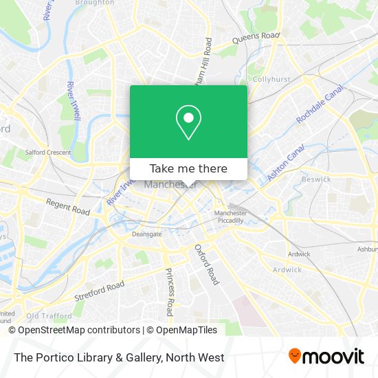 The Portico Library & Gallery map